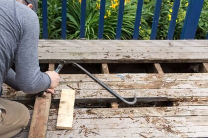 Repairing Worn or Weathered Deck Boards